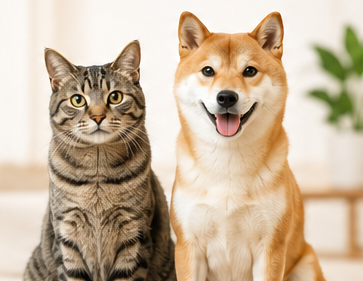 猫と犬